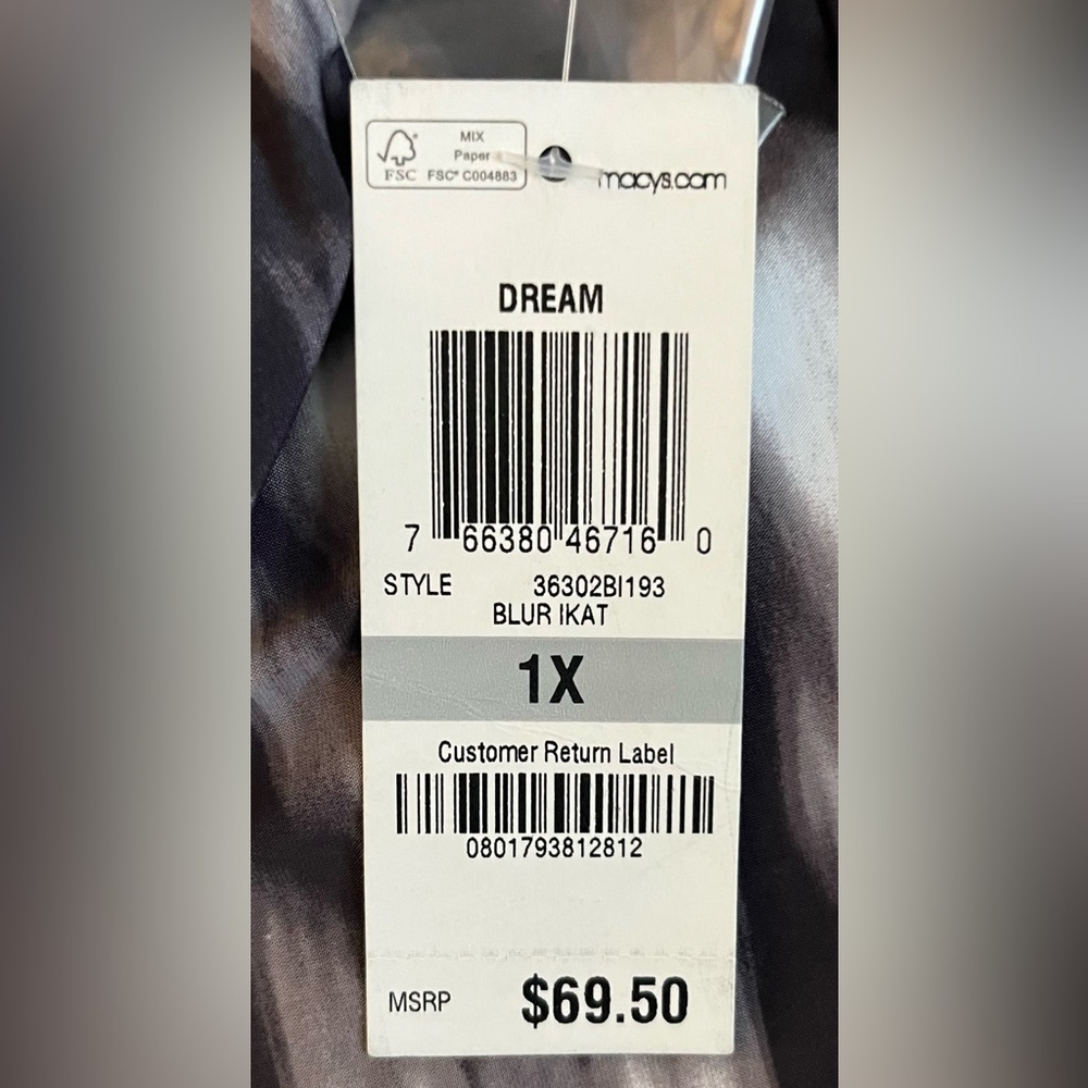 NWT I.N.C. International Concepts women's embellished halter top. Size: (1X) - Picture 3 of 10